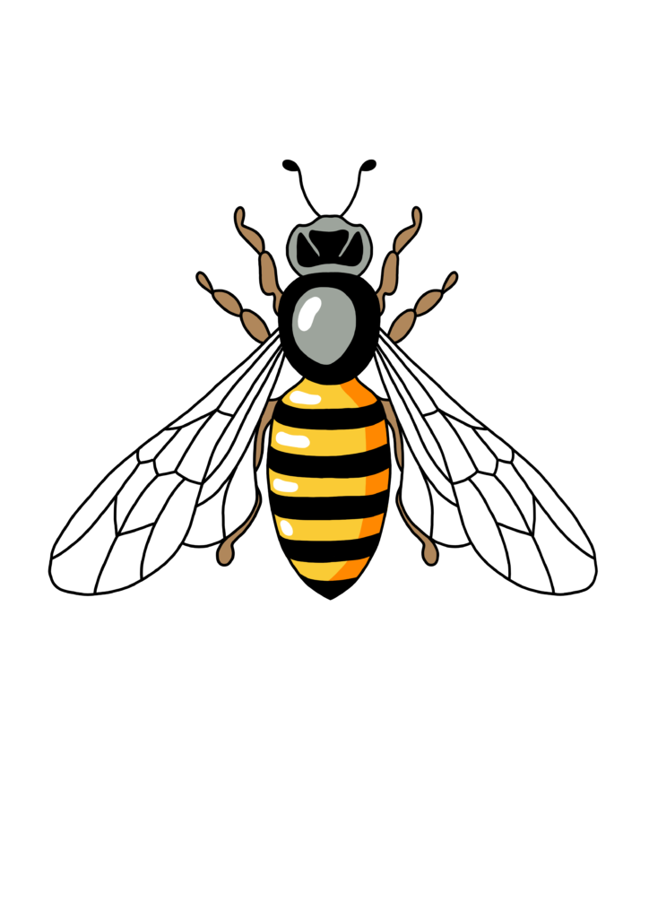 Tatouage femme abeille
