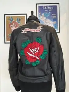 La Veste Tatouée broderie personnalisée rennes
