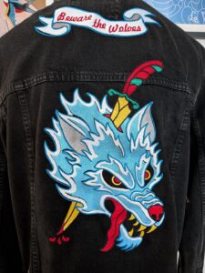 La Veste Tatouée broderie personnalisée Rennes