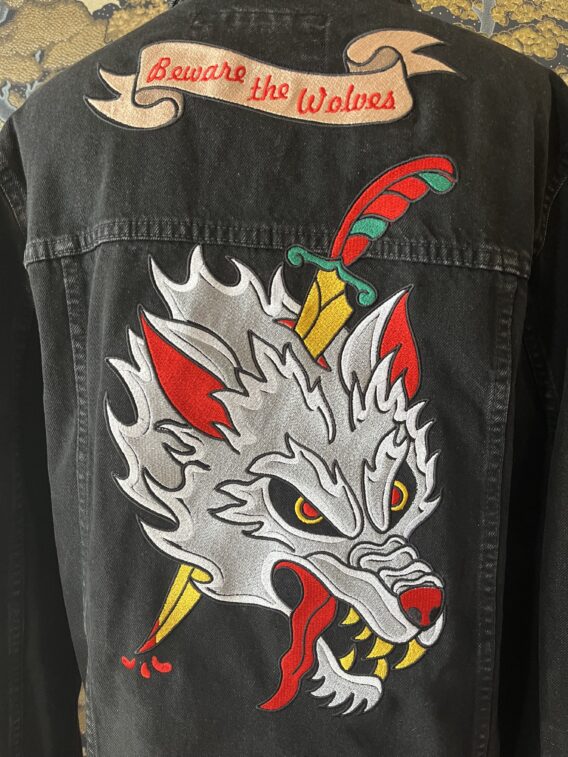 La Veste Tatouée broderie personnalisée Rennes