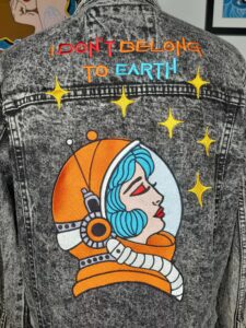 La Veste Tatouée broderie Rennes