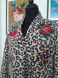 La Veste Tatouée broderie personnalisée Rennes