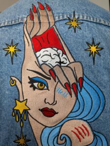 La Veste Tatouée broderie personnalisée rennes
