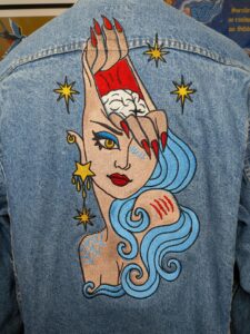 La Veste Tatouée broderie personnalisée rennes