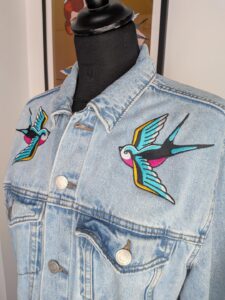 La Veste Tatouee broderie personnalisée Rennes
