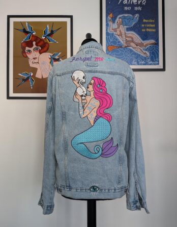 La Veste Tatouee broderie personnalisée Rennes