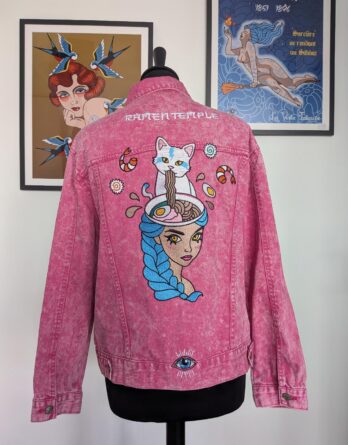 La Veste Tatouee broderie personnalisée Rennes