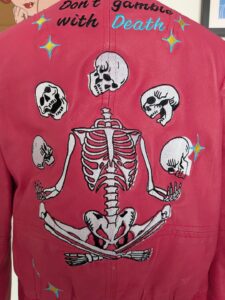 La veste Tatouée broderie personnalisée Rennes