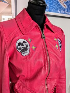 La veste Tatouée broderie personnalisée Rennes