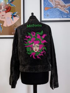 La veste tatouée broderie personnalisée rennes