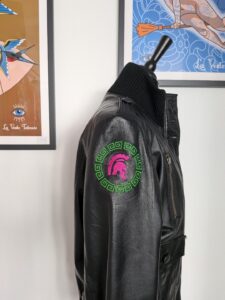 La veste tatouée broderie personnalisée rennes
