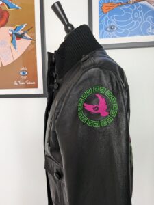 La veste tatouée broderie personnalisée rennes