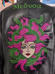 La veste tatouée broderie personnalisée rennes