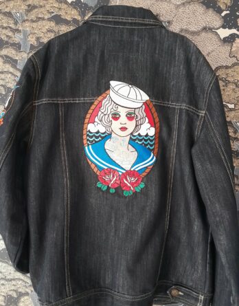 La Veste Tatouée broderie personnalisée Rennes