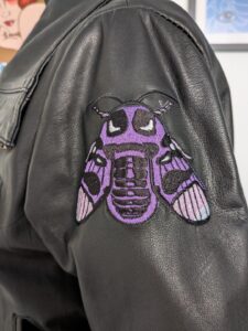 La Veste Tatouée broderie personnalisée Rennes