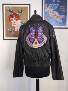 La Veste Tatouée broderie personnalisée Rennes