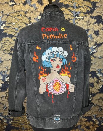 La Veste Tatouée broderie personnalisée Rennes