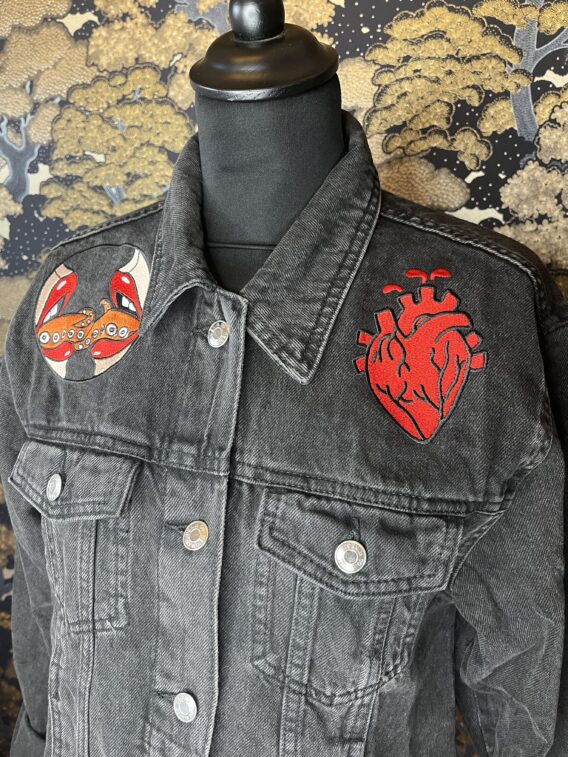 La Veste Tatouée broderie personnalisée Rennes