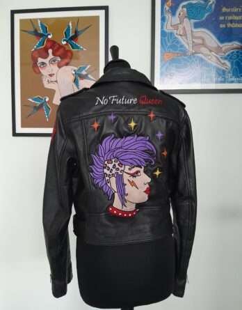 La Veste Tatouée veste brodé sur mesure Rennes