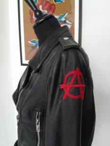 La Veste Tatouée veste brodé sur mesure Rennes