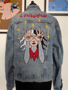 La Veste Tatouée broderie personnalisée Rennes