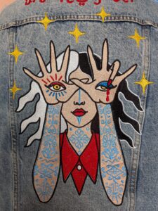 La Veste Tatouée broderie personnalisée Rennes