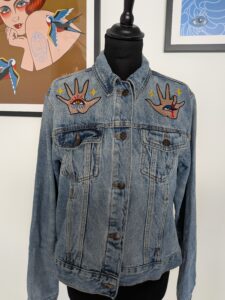 La Veste Tatouée broderie personnalisée Rennes