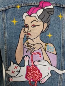 La Veste tatouée broderie Rennes