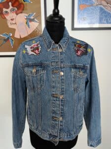 La Veste tatouée broderie Rennes