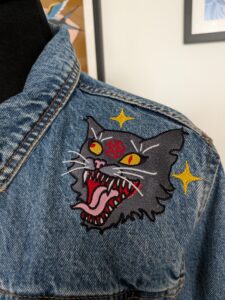 La Veste tatouée broderie Rennes