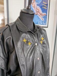 La veste Tatouée broderie personnalisée Rennes