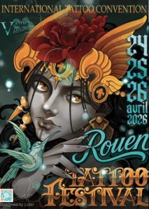 La Veste Tatouée broderie Rennes