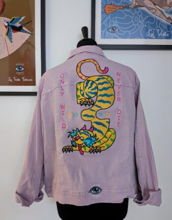 La Veste Tatouée broderie personnalisée Rennes