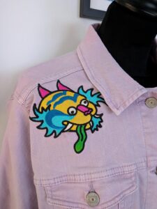 La Veste Tatouée broderie personnalisée Rennes