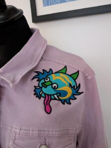 La Veste Tatouée broderie personnalisée Rennes