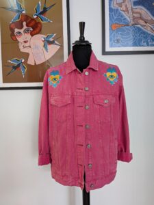 La Veste Tatouée broderie personnalisée Rennes