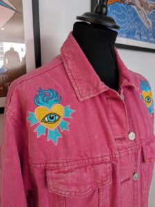 La Veste Tatouée broderie personnalisée Rennes