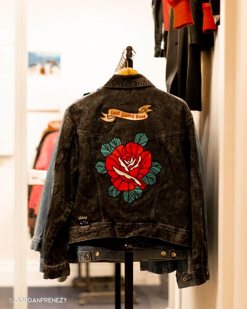 La Veste Tatouée broderie personnalisée Rennes