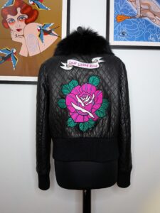 La Veste Tatouee broderie personnalisée Rennes