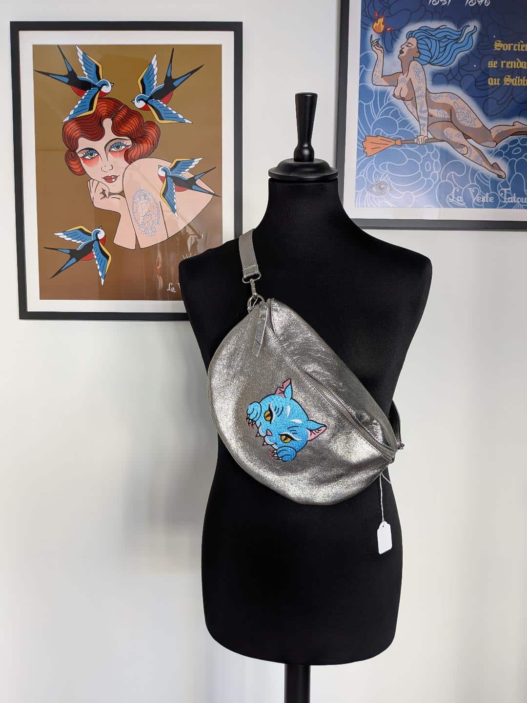 La Veste Tatouée broderie personnalisée Rennes