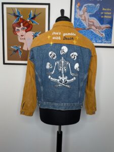 La Veste Tatouee broderie personnalisée Rennes