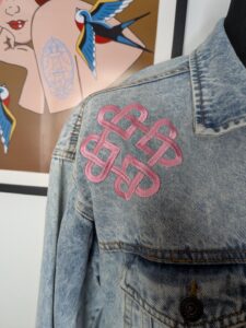 La Veste Tatouee broderie personnalisée Rennes