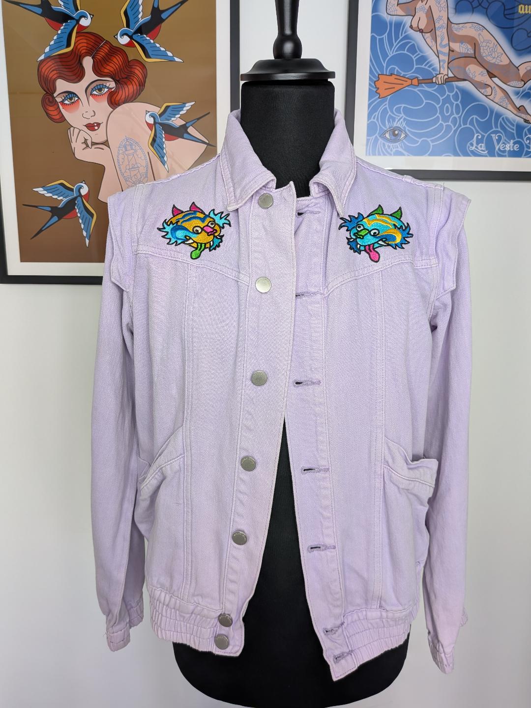 La Veste Tatouee broderie personnalisée Rennes