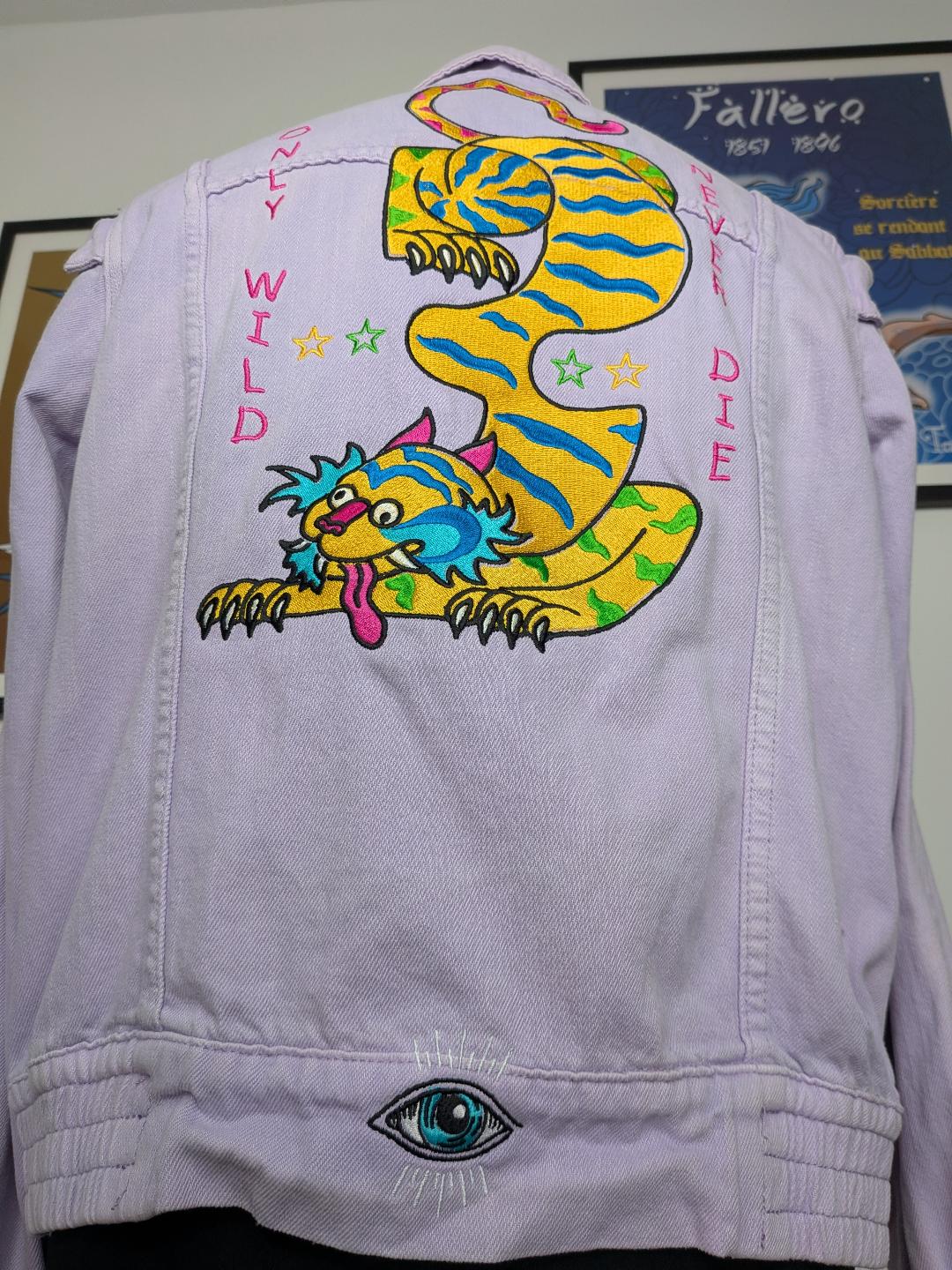 La Veste Tatouee broderie personnalisée Rennes