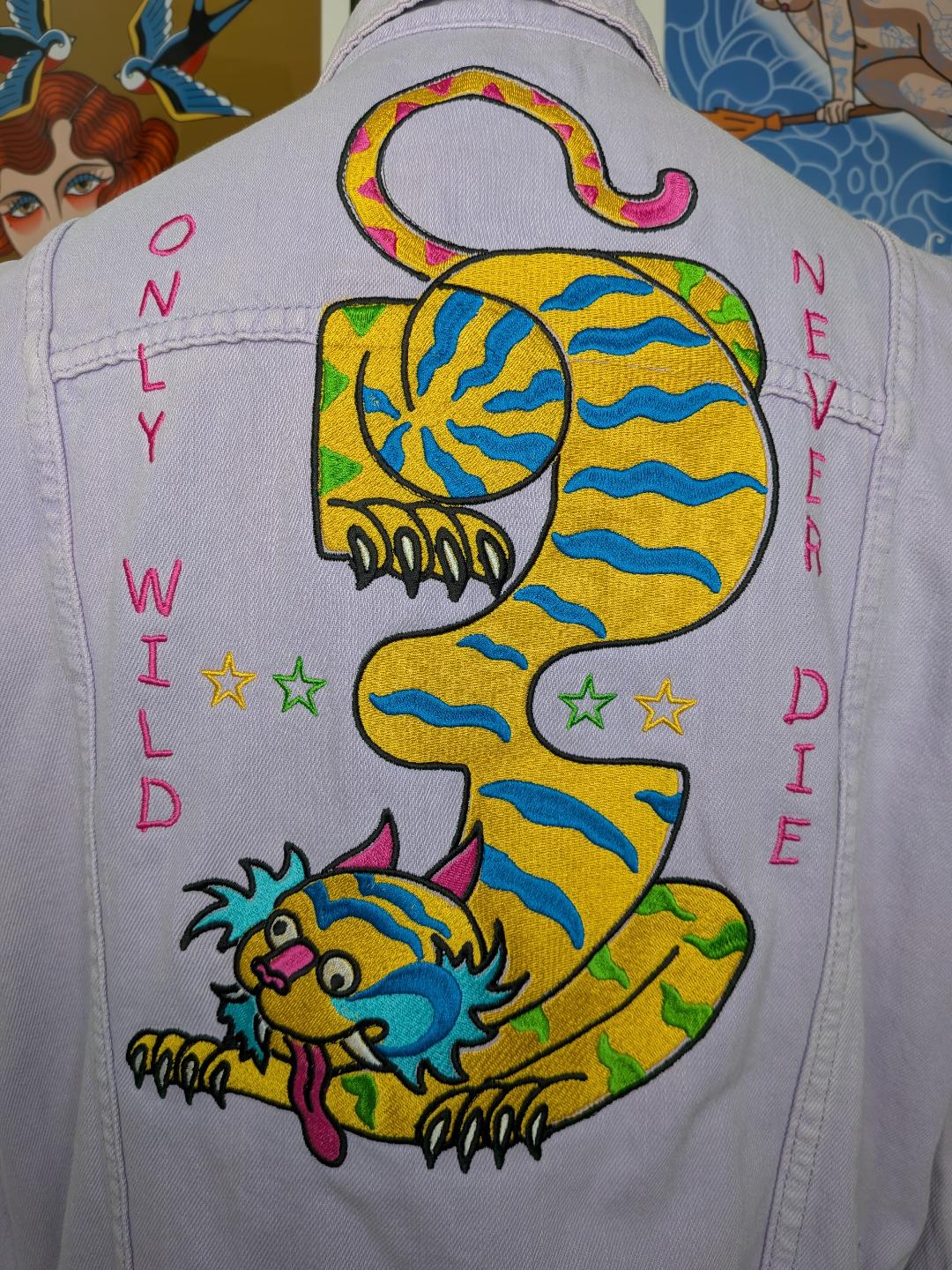 La Veste Tatouee broderie personnalisée Rennes