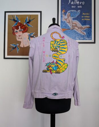La Veste Tatouee broderie personnalisée Rennes