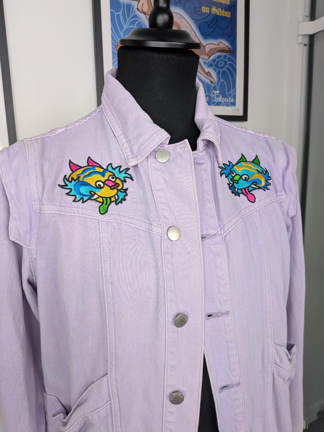 La Veste Tatouee broderie personnalisée Rennes