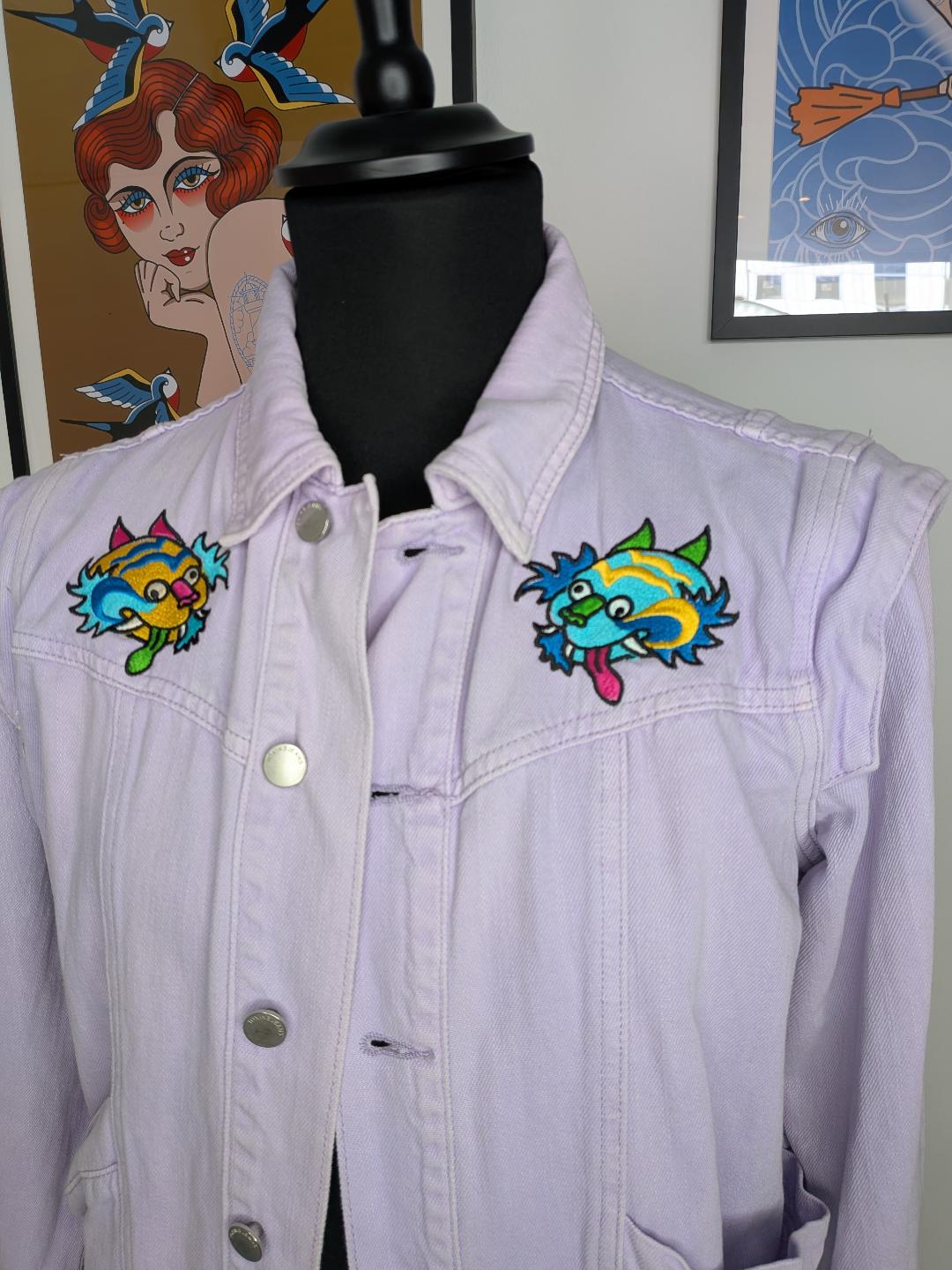 La Veste Tatouee broderie personnalisée Rennes