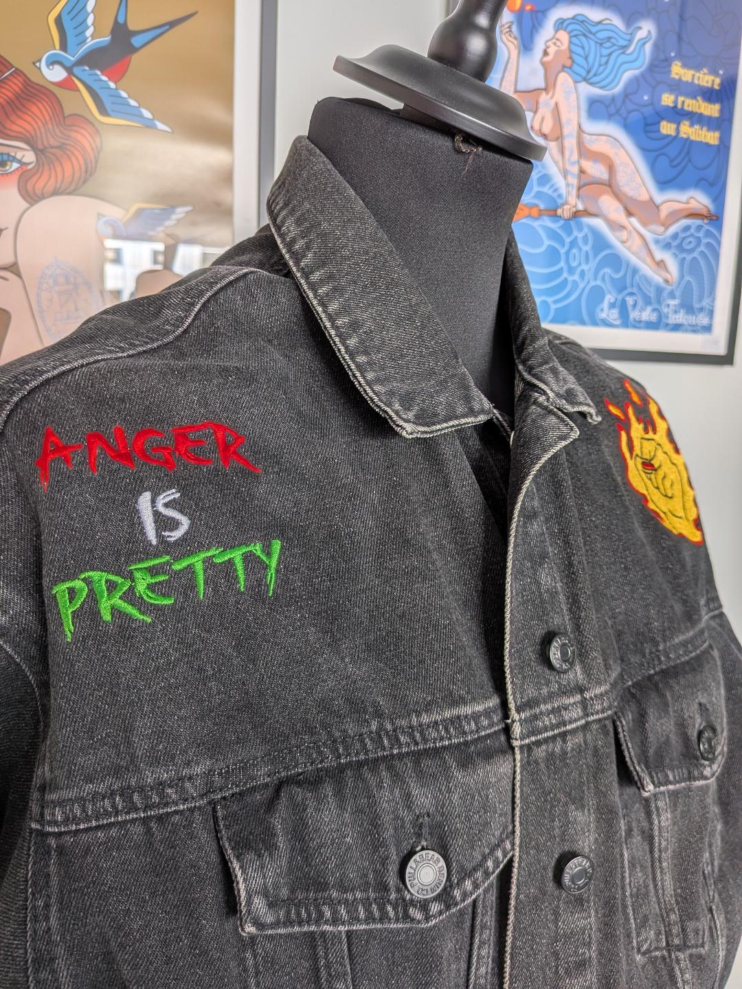 La Veste Tatouée broderie personnalisée rennes