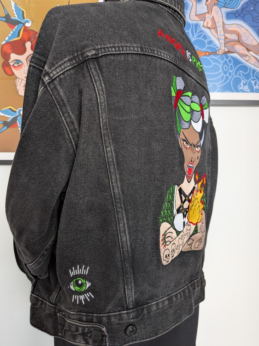 La Veste Tatouée broderie personnalisée rennes